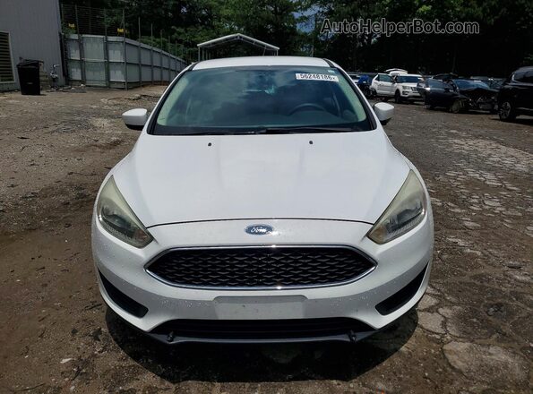 1FADP3K29JL201656 2018 FORD FOCUS White Widok z przodu