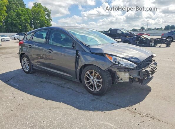 1FADP3K29JL242692 2018 FORD FOCUS Gray Передня права чверть