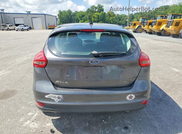 1FADP3K29JL242692 2018 FORD FOCUS Gray Вид ззаду