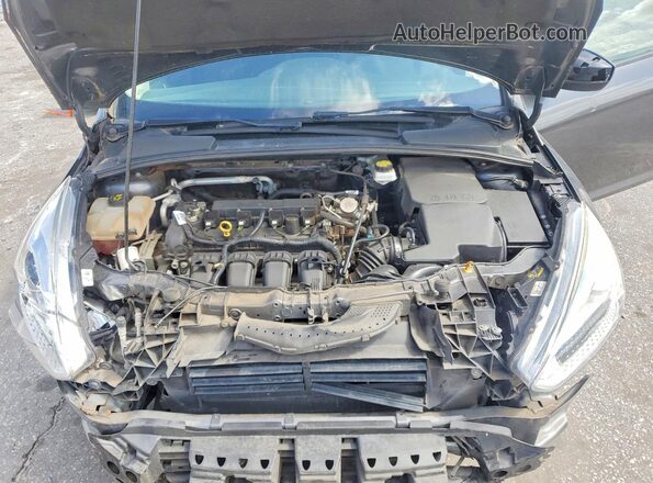 1FADP3K29JL242692 2018 FORD FOCUS Gray Вид задньої частини салону