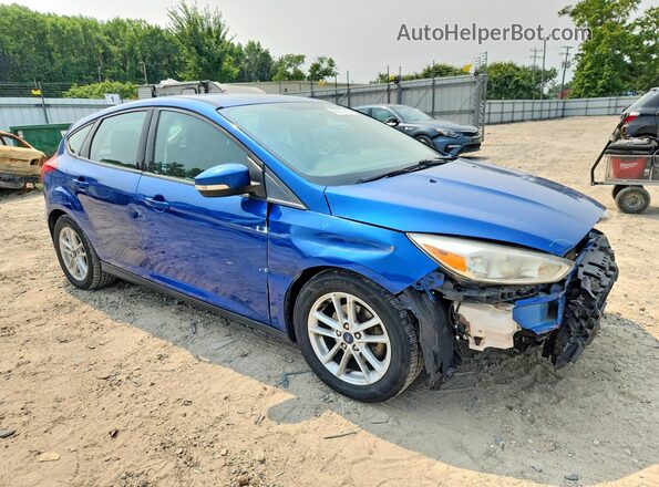 1FADP3K29JL266510 2018 FORD FOCUS Blue Front right