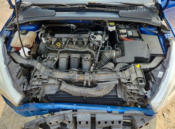 1FADP3K29JL266510 2018 FORD FOCUS Blue Rear interior view