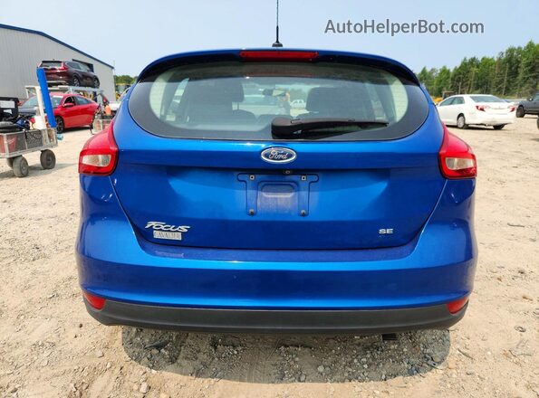 1FADP3K29JL266510 2018 FORD FOCUS Blue Rear view