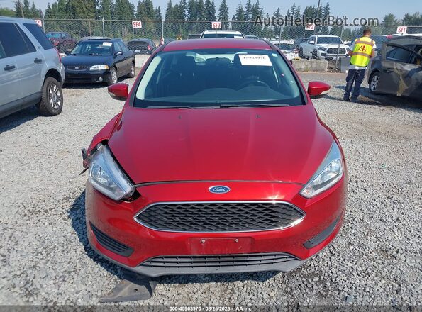 1FADP3K29JL271447 2018 FORD FOCUS Orange ხელსაწყოთა პანელის ხედი
