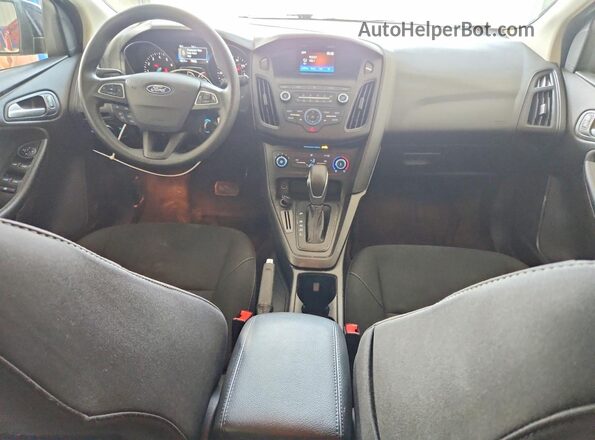 1FADP3K29JL297644 2018 FORD FOCUS Black Vista del salpicadero