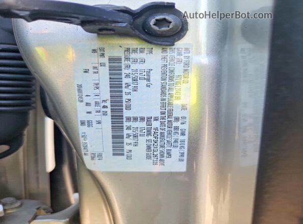 1FADP3K2XGL267335 2016 FORD FOCUS Silver Engine compartment view