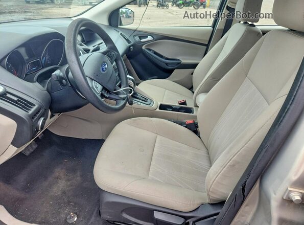 1FADP3K2XGL296379 2016 FORD FOCUS Beige Սալոնի դիմացի տեսք