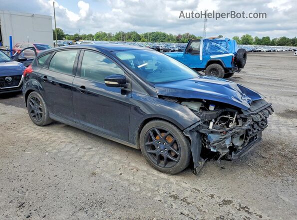 1FADP3K2XGL302522 2016 FORD FOCUS Black Delantero derecho