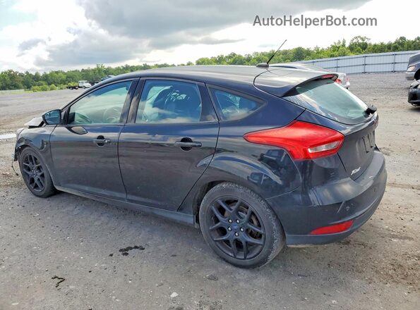 1FADP3K2XGL302522 2016 FORD FOCUS Black Trasero izquierdo