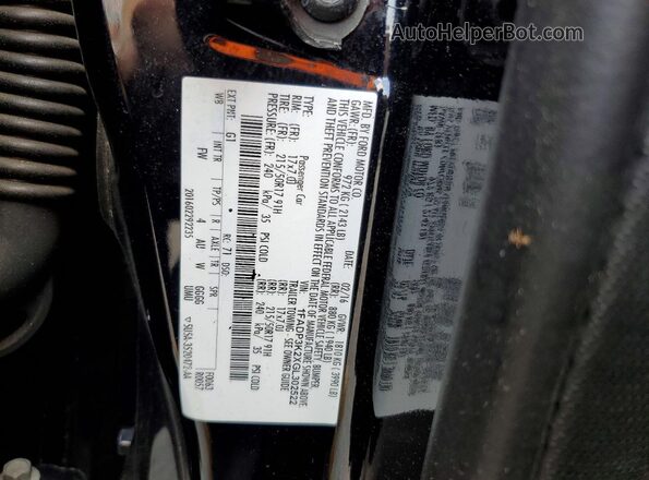 1FADP3K2XGL302522 2016 FORD FOCUS Black Vista del compartimento del motor