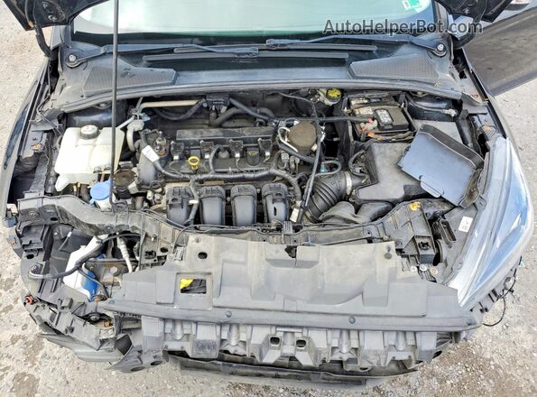 1FADP3K2XGL302522 2016 FORD FOCUS Black Vista interior trasera