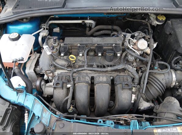 1FADP3K2XGL331678 2016 FORD FOCUS Blue უკანა ხედი