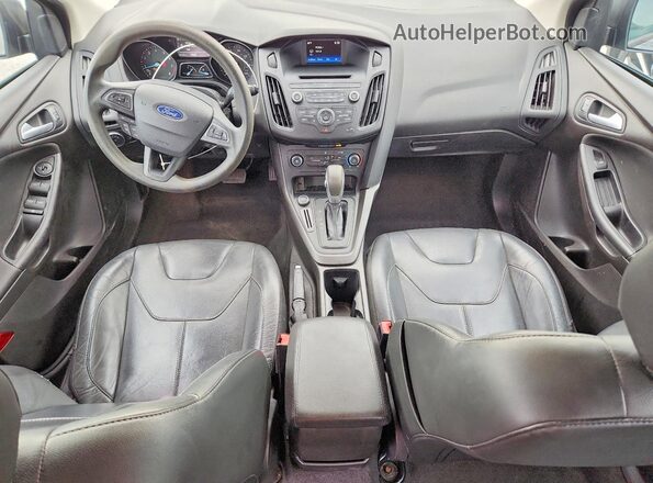1FADP3K2XHL262217 2017 FORD FOCUS Gray Dashboard view