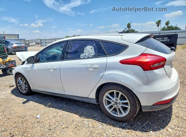 1FADP3K2XJL212245 2018 FORD FOCUS White Trasero izquierdo