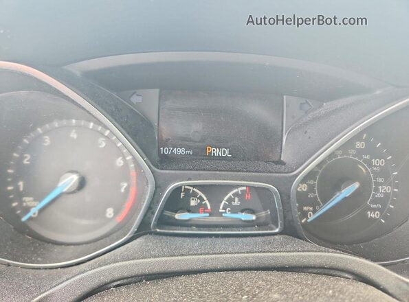 1FADP3K2XJL238974 2018 FORD FOCUS Silver Widok zestawu wskaźników