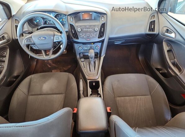 1FADP3K2XJL313141 2018 FORD FOCUS Gray Dashboard view