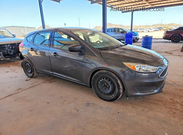 1FADP3K2XJL313141 2018 FORD FOCUS Gray Front right