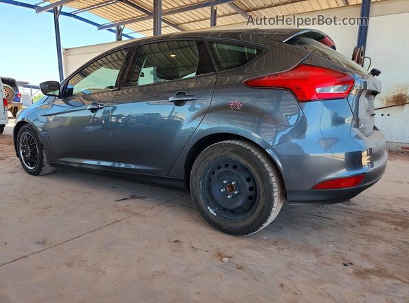 1FADP3K2XJL313141 2018 FORD FOCUS Gray Rear left