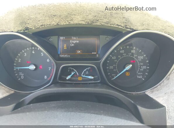 1FADP3KE1GL315718 2016 FORD FOCUS Black Widok tylnych siedzeń