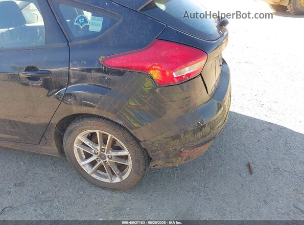 1FADP3KE1GL315718 2016 FORD FOCUS Black Widok z przodu
