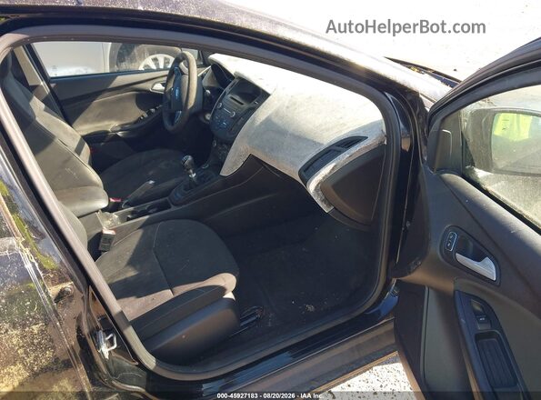 1FADP3KE1GL315718 2016 FORD FOCUS Black Widok wnętrza z przodu