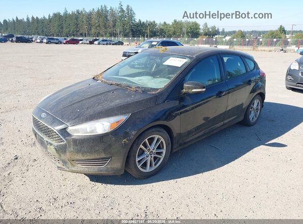 1FADP3KE1GL315718 2016 FORD FOCUS Black Przód lewy