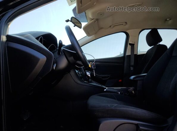 1FADP3KE8GL333617 2016 FORD FOCUS Black Widok wnętrza z przodu