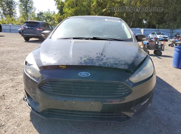 1FADP3KE8GL333617 2016 FORD FOCUS Black Widok z przodu