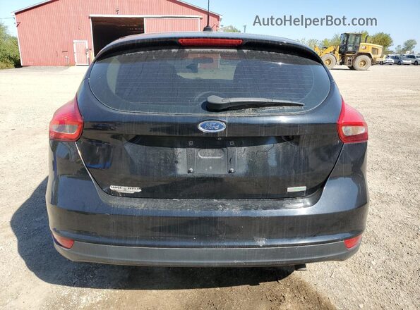 1FADP3KE8GL333617 2016 FORD FOCUS Black Widok z tyłu