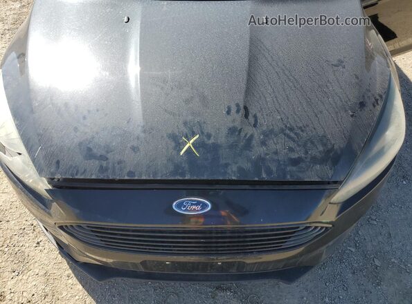 1FADP3KE8GL333617 2016 FORD FOCUS Black Widok wnętrza z tyłu