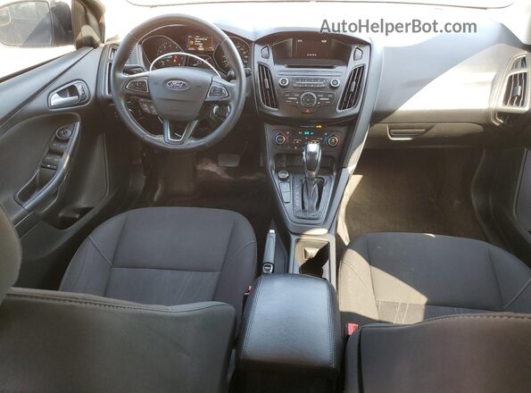 1FADP3KE8GL333617 2016 FORD FOCUS Black Widok deski rozdzielczej