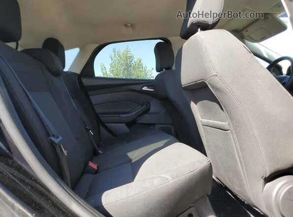 1FADP3KE8GL333617 2016 FORD FOCUS Black Widok tylnych siedzeń