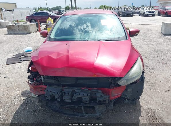 1FADP3KE9GL274142 2016 FORD FOCUS Red Vista del salpicadero