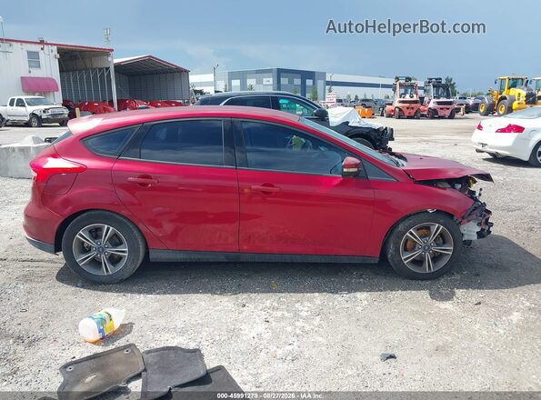 1FADP3KE9GL274142 2016 FORD FOCUS Red Vista del cuadro de instrumentos