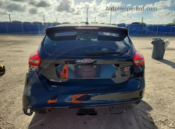 1FADP3L90GL230807 2016 FORD FOCUS Black Vista trasera