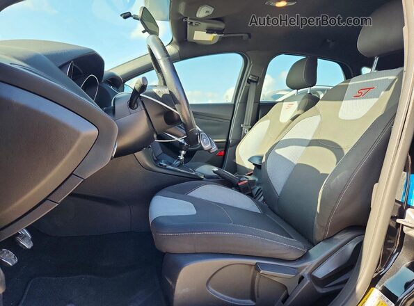 1FADP3L90GL230807 2016 FORD FOCUS Black Vista interior delantera