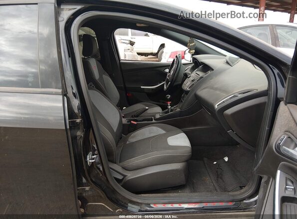1FADP3L91GL309970 2016 FORD FOCUS ST Черный Вид салона спереди
