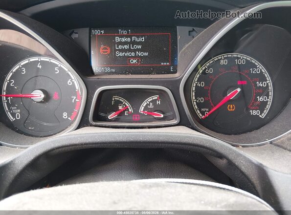 1FADP3L91GL309970 2016 FORD FOCUS ST Черный Вид задних сидений