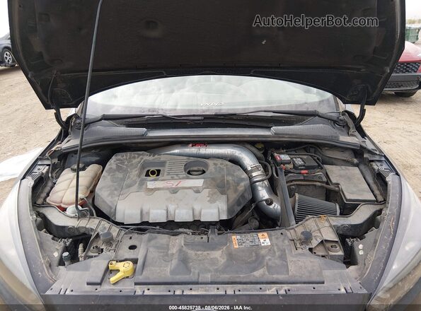1FADP3L91GL309970 2016 FORD FOCUS ST Черный Вид сзади