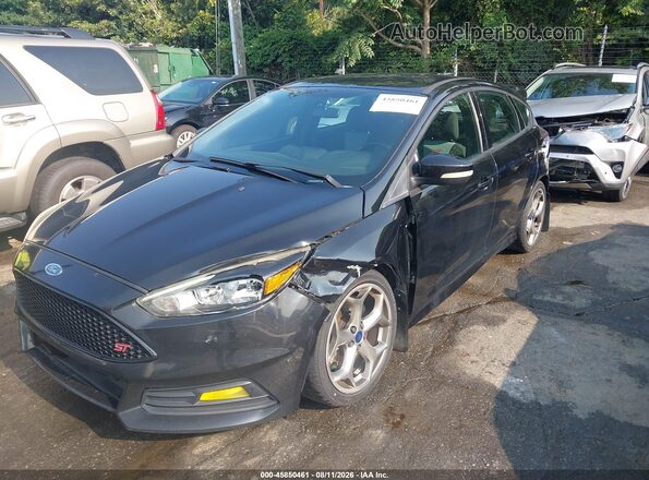 1FADP3L91GL335159 2016 FORD FOCUS ST Black Դիմացի տեսք