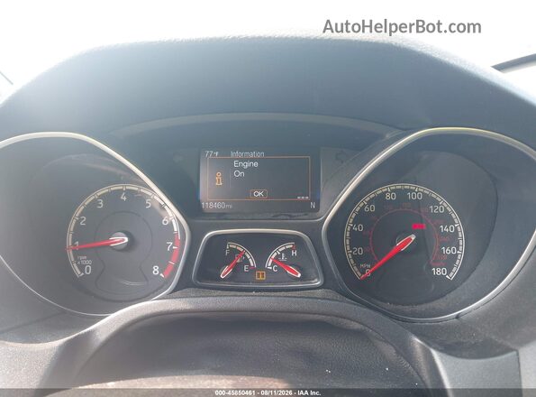 1FADP3L91GL335159 2016 FORD FOCUS ST Black Հետևի նստատեղերի տեսք