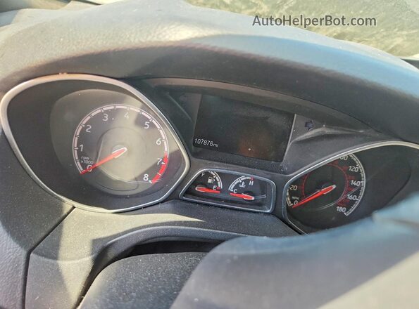1FADP3L91HL223365 2017 FORD FOCUS White Սարքավորումների վահանակի տեսք