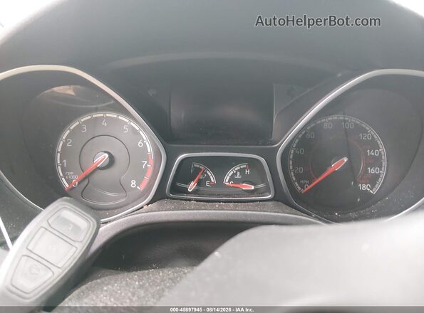 1FADP3L91HL294615 2017 FORD FOCUS ST Black Widok tylnych siedzeń