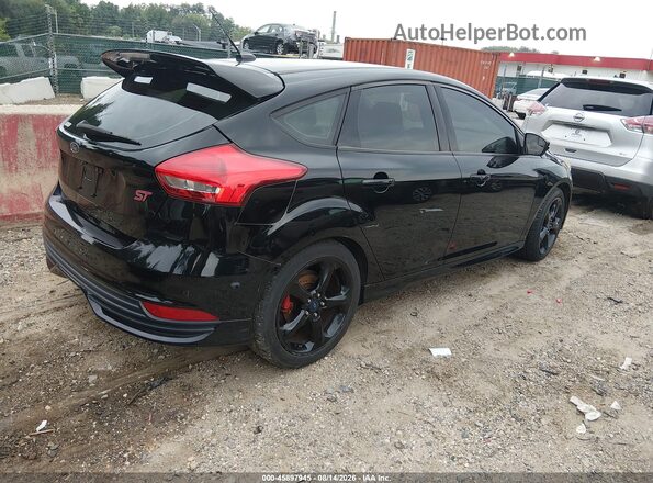 1FADP3L91HL294615 2017 FORD FOCUS ST Black Tył prawy