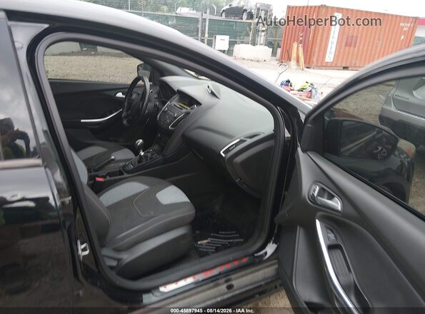 1FADP3L91HL294615 2017 FORD FOCUS ST Black Widok wnętrza z przodu