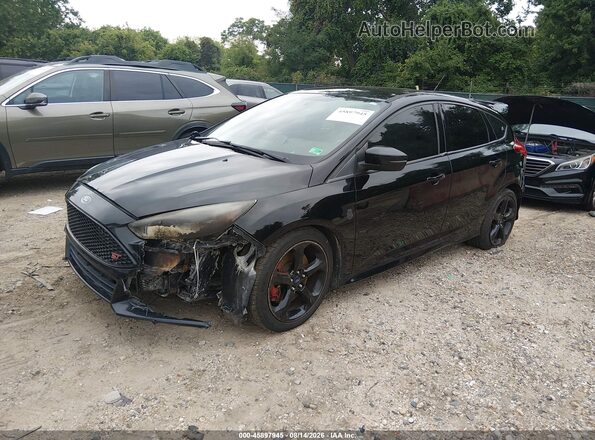 1FADP3L91HL294615 2017 FORD FOCUS ST Black Przód lewy