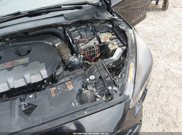 1FADP3L91HL294615 2017 FORD FOCUS ST Black Widok z przodu