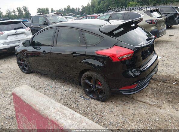 1FADP3L91HL294615 2017 FORD FOCUS ST Black Tył lewy