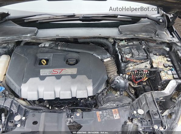 1FADP3L91HL294615 2017 FORD FOCUS ST Black Widok z tyłu