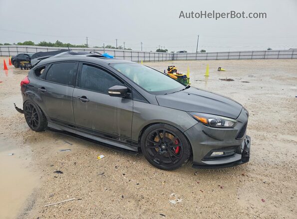 1FADP3L91JL229558 2018 FORD FOCUS Gray Передня права чверть